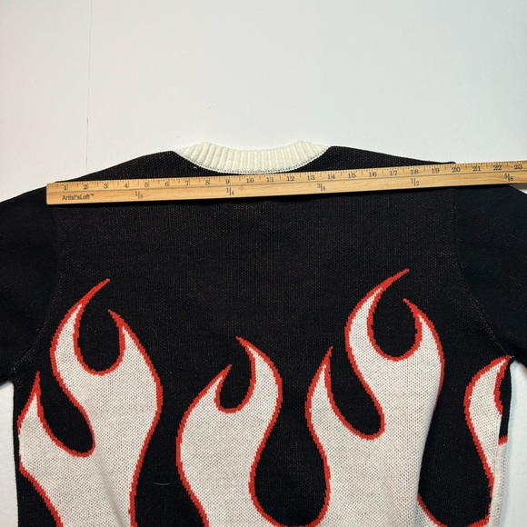 Men’s PacSun - Pacific Sunwear Flame Cardigan Size: Medium - Picture 8 of 10